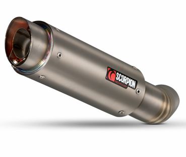 Scorpion RP-1 GP Titanium Slip-On Exhaust for '14-'20 Yamaha R3/R25