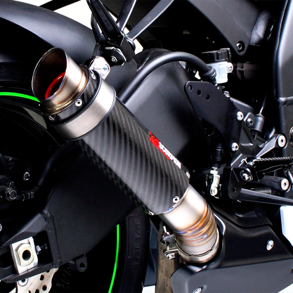 Scorpion RP-1 GP SlipOn Exhaust System 2008-2010 Kawasaki Ninja ZX-10R