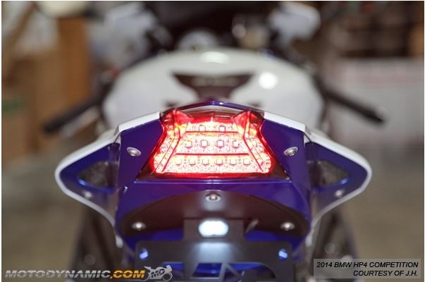 Motodynamic Sequential LED Tail Light 2010-2014 BMW S1000RR/HP4 | Smoke