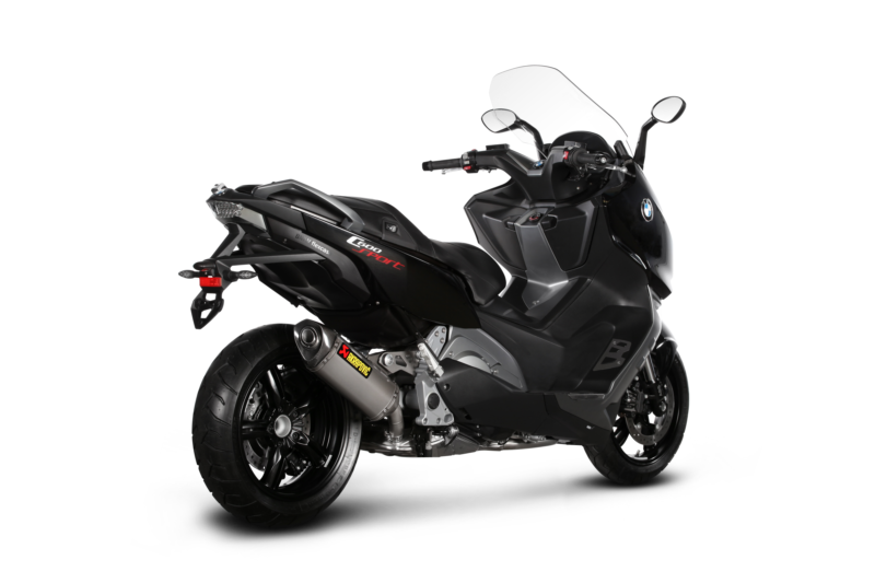 Akrapovic Stainless Steel EC Type Approved Slip-on Exhaust System 2012-2015 BMW C 600 Sport