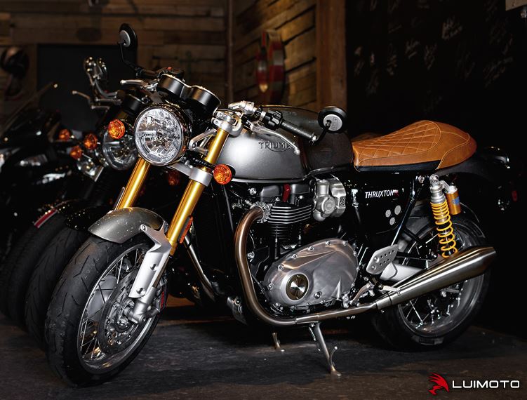 LuiMoto Vintage Diamond Seat Covers 2016-2017 Triumph Street Thruxton