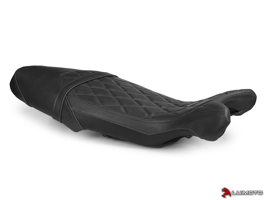 LuiMoto Vintage Diamond Seat Covers for 2016-2018 BMW R NineT Scrambler/Enduro G/S | Rider