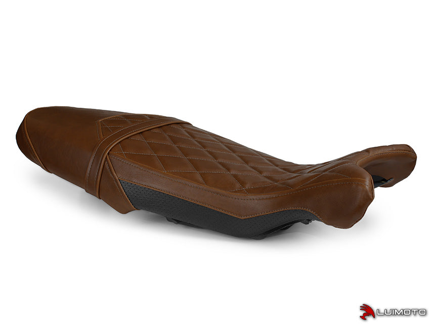 LuiMoto Vintage Diamond Seat Covers for 2016-2018 BMW R NineT Scrambler/Enduro G/S | Rider