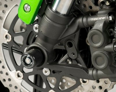 R&G Racing Front Axle Sliders for 2010-2012 Kawasaki Z1000/SX (Ninja 1000)