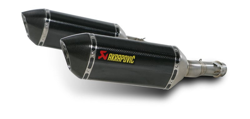 Akrapovic Slip-On Line (Titanium) EC Type Approval Exhaust Systems For 2007-2009 Kawasaki Z1000 - Motostarz USA
