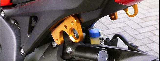 Sato Street Hooks for 2008-2015 Honda CBR1000RR NON-ABS