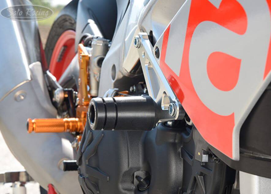 Sato Racing Frame Slider Kit '17-'20 Aprilia Tuono V4 1100