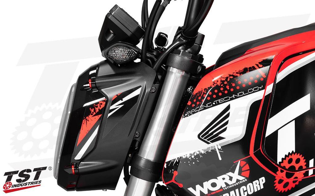 TST Industries LED Flushmount Turn Signals for '13-'22 Honda Grom