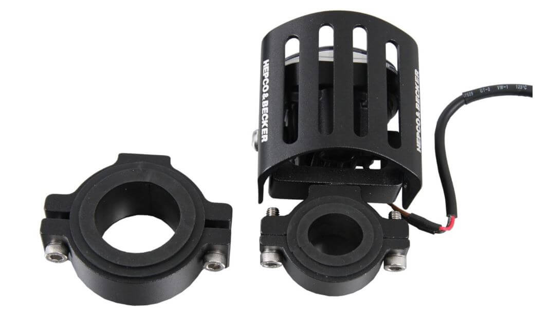 Hepco & Becker LED Flooter Auxiliary Light Kit All Models