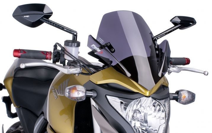 Puig Naked New Generation Windsreens for 2011-2015 Honda CB1000R - Dark Smoke
