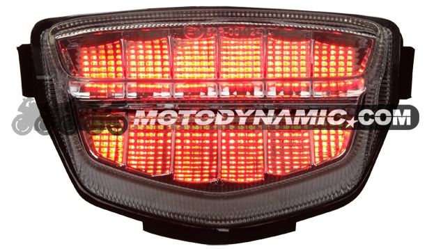 Motodynamic Sequentail LED Tail Light for 2008-2015 Honda CBR1000RR - Clear