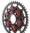Drive Systems Superlite RS7 525 Pitch Steel Quick Change Sprocket Kit w. D.I.D ZVMX Series Gold X-Ring Sealed Chain for Ducati 1198, Diavel '11-'14 - motostarz.com