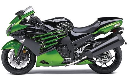 STOMPGRIP Kawasaki Ninja ZX-14R用 新品 Stompgrip - Kawasaki Ninja ZX-14 / ZZR 1400 ABS 06-11 Tank