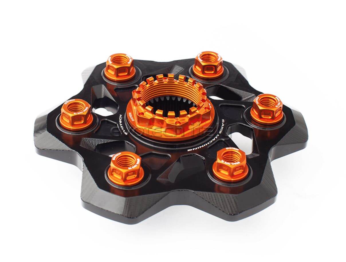 Evotech Sprocket Carrier & Nut Kit for KTM 1290 Superduke R/GT