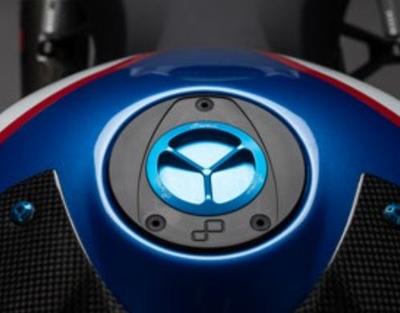 LighTech Spin Locking Gas/Fuel Cap for Kawasaki Z650/Z900/Ninja 400/ZX6R/ZX10R (Check Fitment)