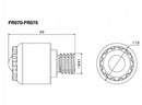 Rizoma FR070 Light Unit Turn Signal (Pair)