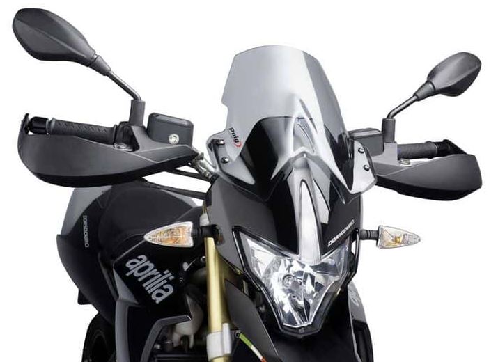 Puig Naked New Generation Touring Screen '08-'17 Aprilia Dorsoduro 750, '17- Dorsoduro 900, '11-'16 Dorsoduro 1200