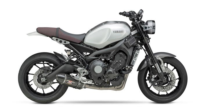 Yoshimura Race R77 Work Finish Full Exhaust '14-'20 Yamaha FZ-09/MT-09, '16-'18 XSR 900