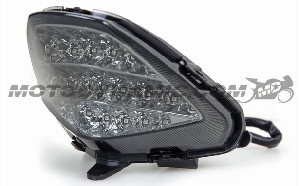 Motodynamic Sequentail LED Tail Light for '11-13 Honda CBR250R, 2015 CBR300R - Smoke