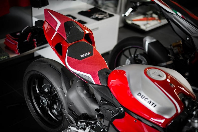 LuiMoto R Edition Seat Covers 2012-2014 Ducati 1199 Panigale