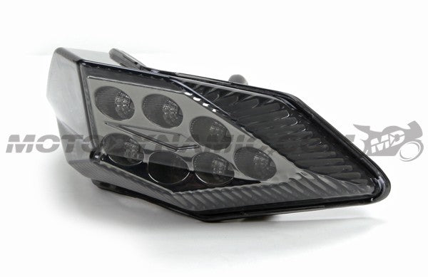 Motodynamic Sequential LED Tail Light 2013-2017 Kawasaki Ninja 300 - Smoke