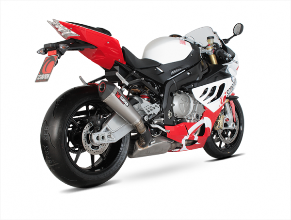 Scorpion Serket Taper Slip-on Exhaust System 2009-2012 BMW S1000RR