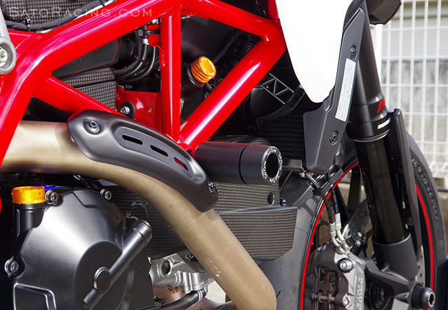 Buy Sato Racing Frame Sliders '13- Ducati Hypermotard, '16- Scrambler Sixty2