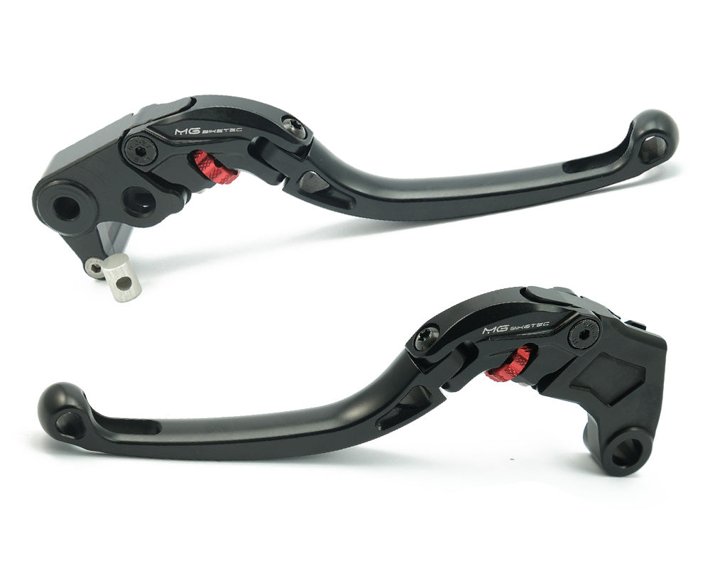 MG BikeTec ClubSport Foldable Brake & Clutch Levers '21-'23 Yamaha MT-09/SP | Long