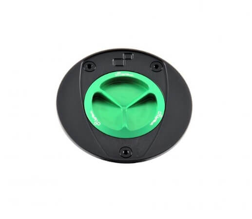 LighTech Spin Locking Gas/Fuel Cap for Kawasaki Z650/Z900/Ninja 400/ZX6R/ZX10R (Check Fitment)