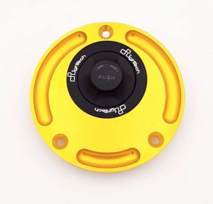 LighTech Rapid Locking Gas/Fuel Cap '12-'17 MV Agusta Brutale/F3/Rivale (Check Fitment)