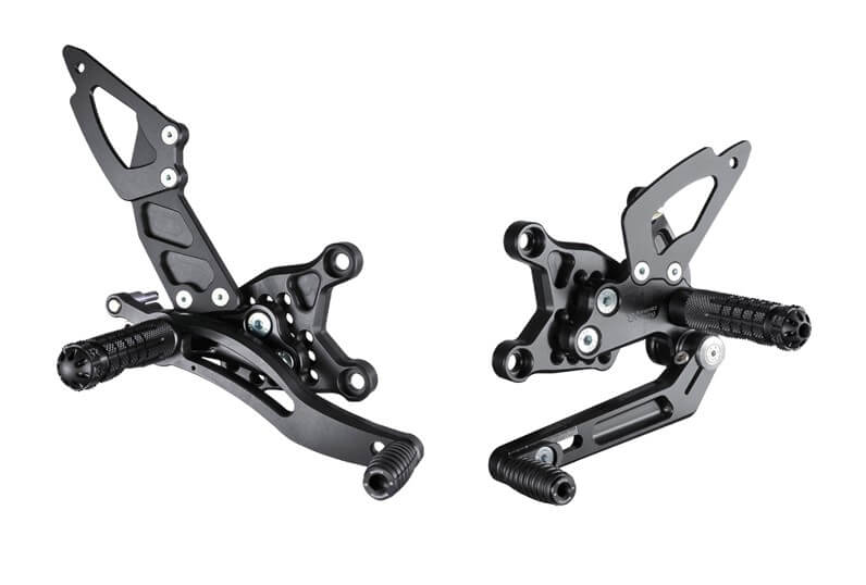 Bonamici Adjustable Rearsets '11-'16 Aprilia RSV4 / Tuono V4 (APRC)