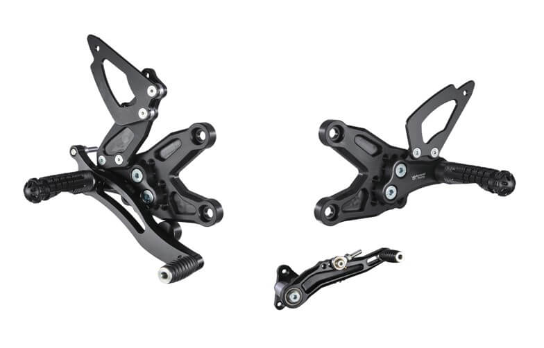 Bonamici Adjustable Rearsets BMW '08-'14 S1000RR/HP4 / '12-'16 S1000R