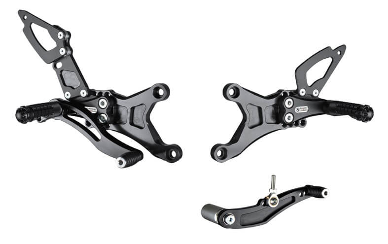 Bonamici Adjustable Rearsets 07-08 Yamaha YZF-R1