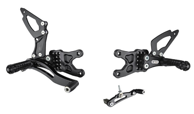Bonamici Adjustable Rearsets 09-16 Suzuki GSX-R1000