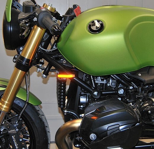 New Rage Cycles Front Turn Signals for BMW R Nine T