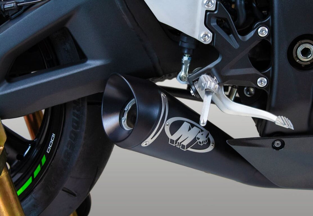 M4 Black GP19 Slip-on Exhaust '21+ Kawasaki ZX10R