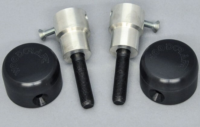 Woodcraft Frame Slider Kit for '08-'16 Honda CBR1000RR/CB1000R