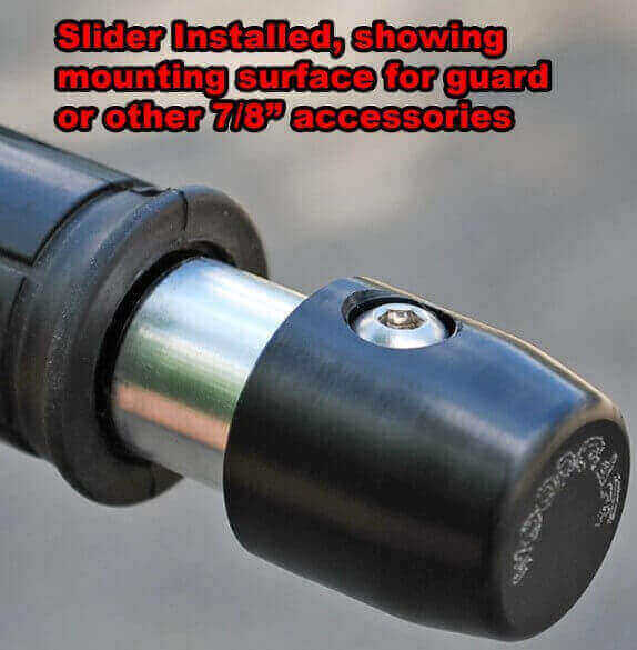 Woodcraft Bar End Sliders with Guard Mount