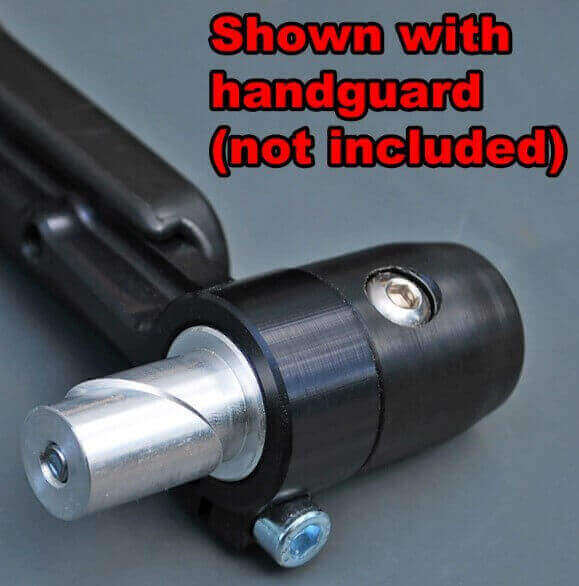 Woodcraft Bar End Sliders with Guard Mount