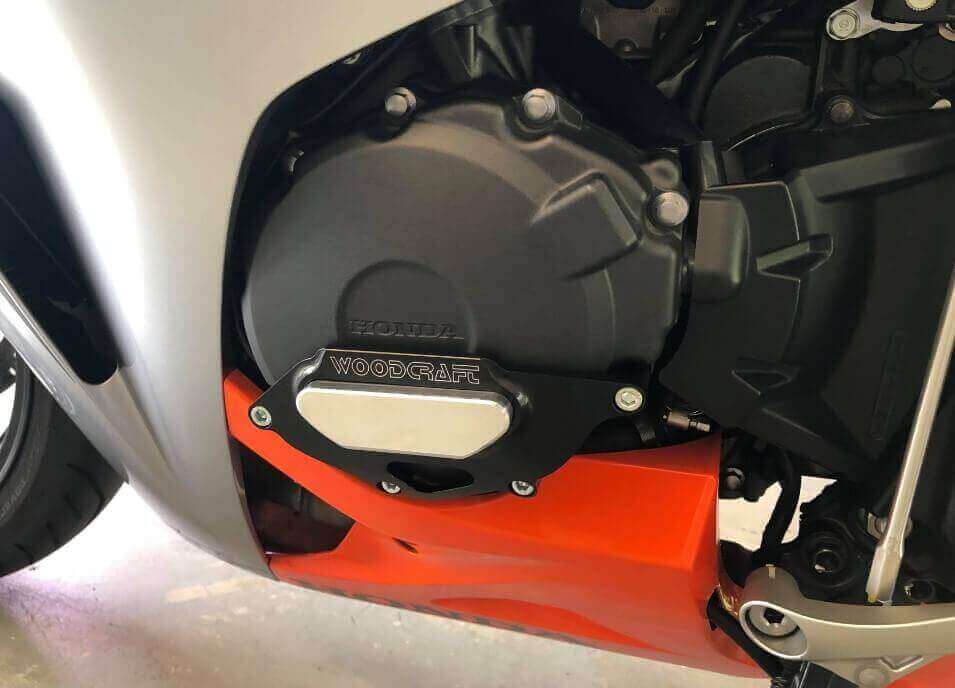 WoodCraft LHS Engine Cover Protector (Stator) '08-'21 Honda CBR1000RR