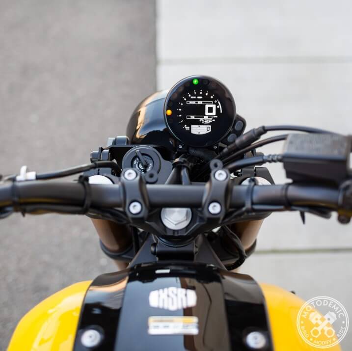 MOTODEMIC Gauge Relocation Kit for Yamaha XSR900