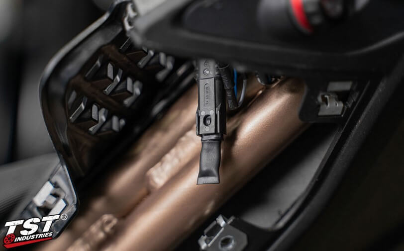 TST Industries License Plate Light Delete Plug '20-'22 BMW S1000RR