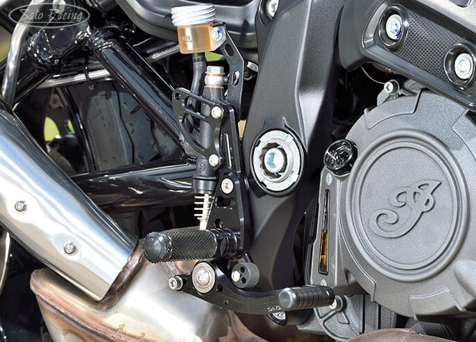 Sato Racing "Race Version" Adjustable Rearsets 2019+ Indian FTR 1200