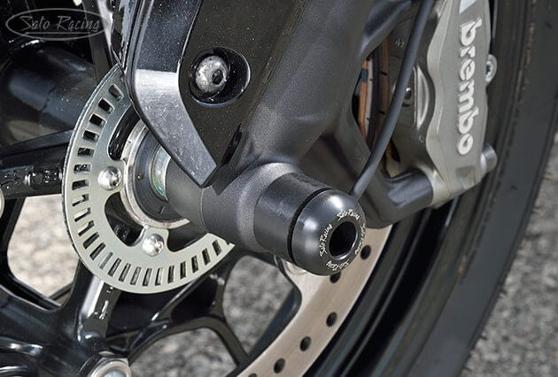 Sato Racing Front Axle Sliders 2019 Indian FTR 1200