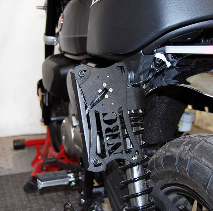 New Rage Cycles Side Mount License Plate '19-'22 Honda Monkey