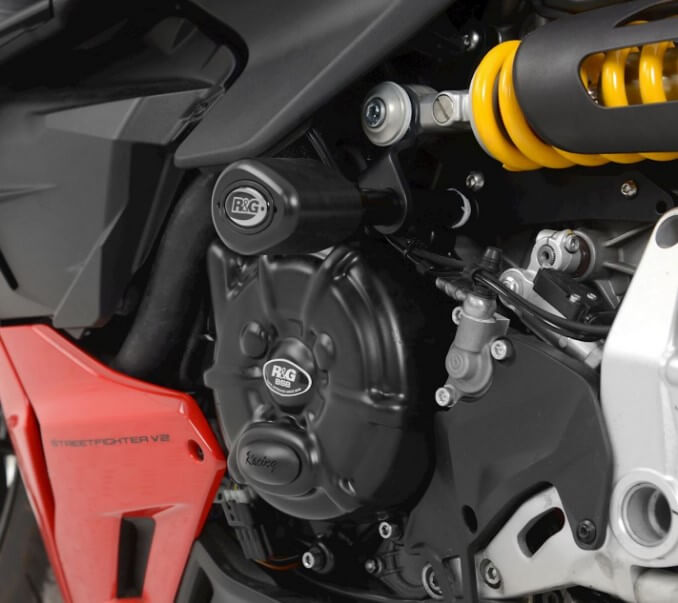 R&G Racing Aero No-Cut Frame Sliders '20-'22 Ducati Panigale V2/ '22 Streetfighter V2