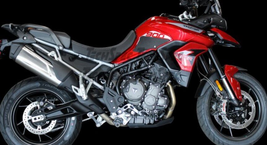 TechSpec Snake Skin Tank Grip Pads '20+ Triumph Tiger 900