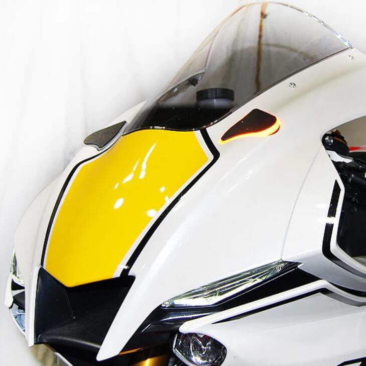 New Rage Cycles Mirror Block Off Turn Signals '20+ Yamaha R1