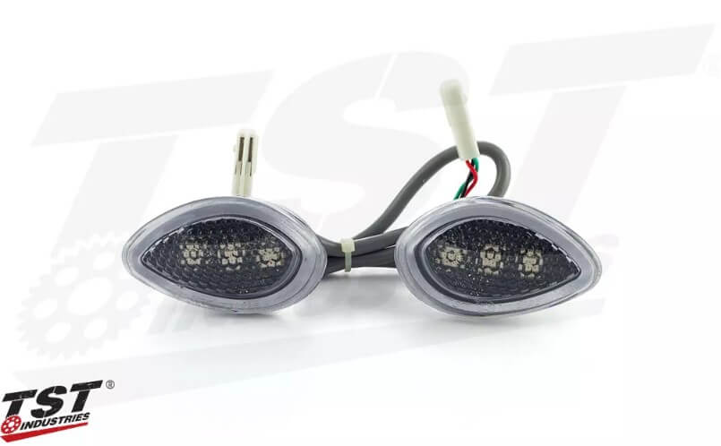 TST Industries LED Halo-1 Flushmount Turn Signals for '07-'12 Honda CBR600RR