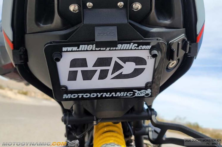 Motodynamic Low Profile Fender Eliminator '17-'22 Ducati SuperSport, '17-'21 Monster 1200, '18-'21 Monster 821